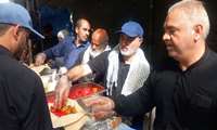 برپایی موکب سازمان جهاد کشاورزی استان کرمانشاه در قم جهت خدمات دهی به زائرین امام قائد