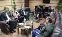 دیدار مشاور استاندار در امور شورای اسلامی شهر و روستا با رییس سازمان جهاد کشاورزی استان کرمانشاه