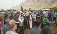 حضور اولین کاروان ترویج بهره وری کشاورزی در مدرن ترین باغ الگویی منطقه غرب کشور