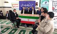 حضور کشاورزان و بهره برداران در میز ارتباطات مردمی سازمان جهاد کشاورزی استان کرمانشاه در محل مسجد جامع