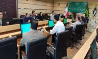 برگزاری جلسه استفاده بهینه از منابع آب در سازمان جهاد کشاورزی استان کرمانشاه