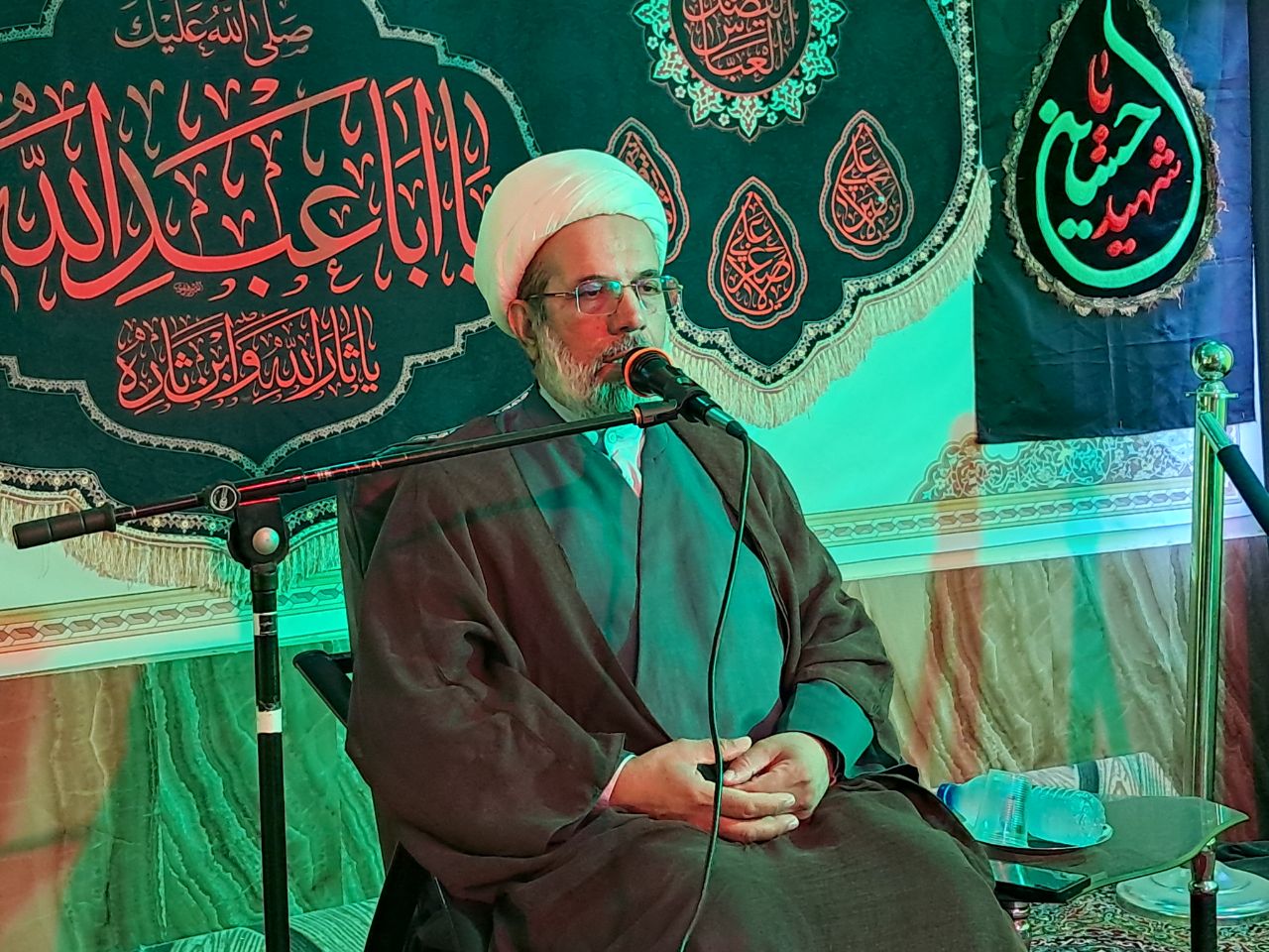 برگزاری مراسم بزرگداشت چهلم آقای شهید ایران در سازمان جهاد کشاورزی  کرمانشاه